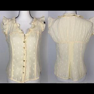 ☀️What Goes Around Comes Around for Anthropologie top size 8☀️